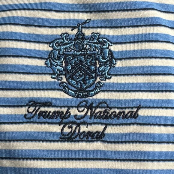 Callaway Mens Blue/White Striped Polo Golf Shirt XXL Opti-Dri - Picture 3 of 11